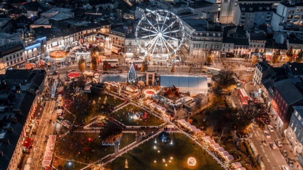 Christmas Market in Galway Ireland