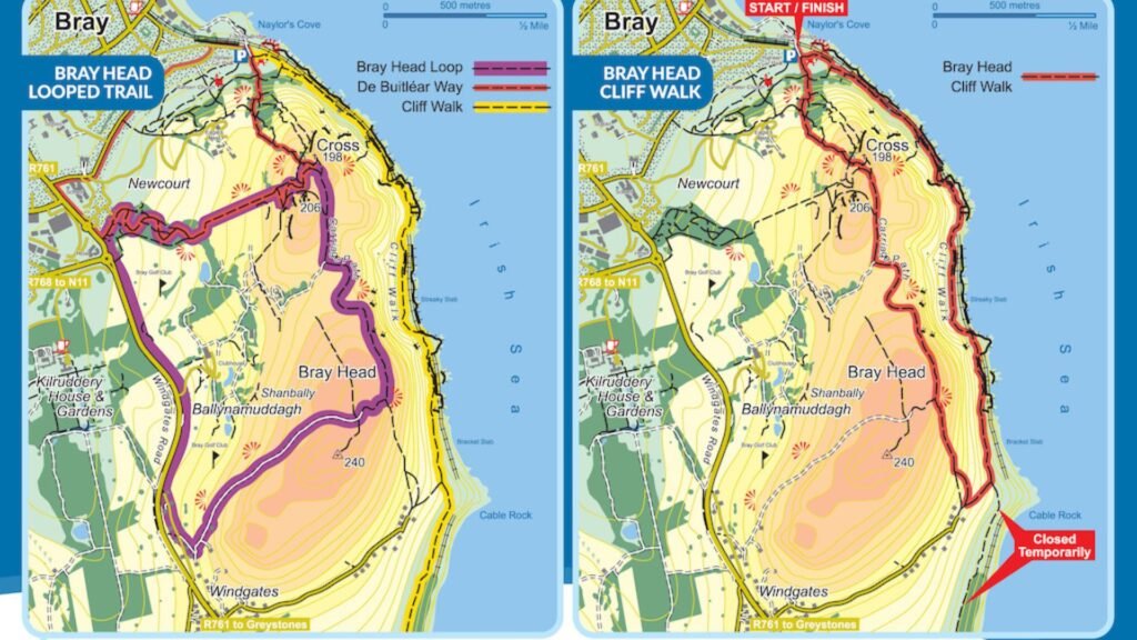 Bray Head Map