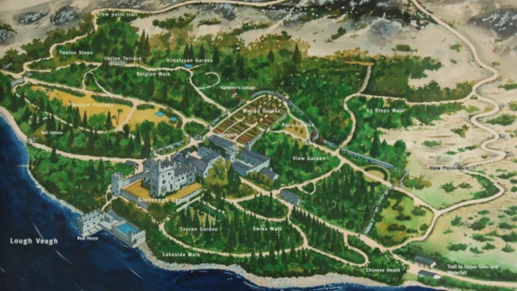 Glenveagh National Park Map