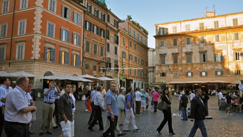 Piazza di Santa Maria & Basilica of Santa Maria